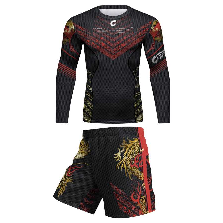 Фотография №5 товара Cody Lundin комплект Rashguard УФ-защита компрессионные брюки и блузка UPF