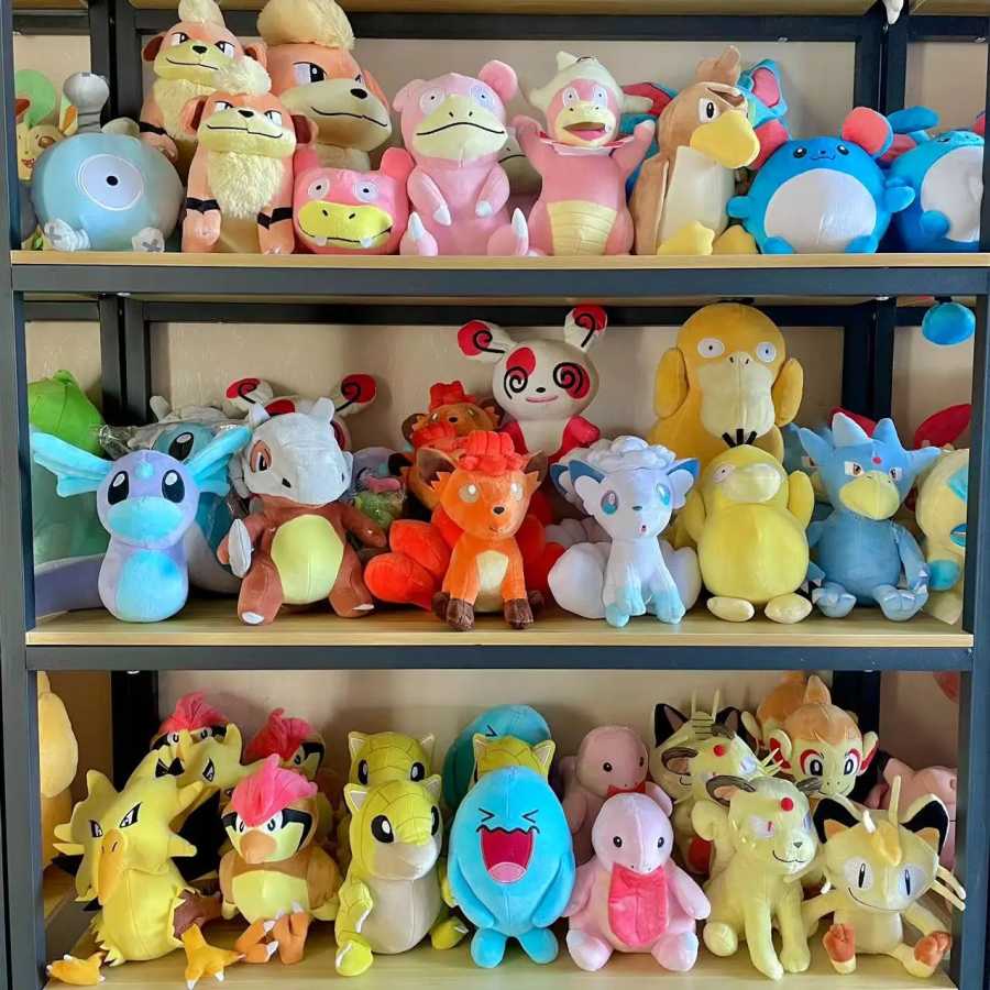 Фотография №1 товара Прекрасная плюшевая кукла Pokemon Diglett Growlithe, 20 см, мультфильм Mr.