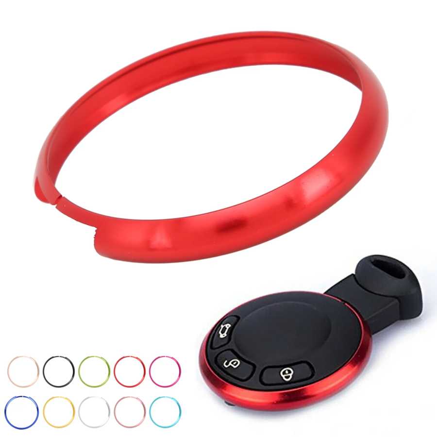 Для MINI R55 R56 R57 R58 R59 R60 Брелок для дистанционного ключа Дистанционный брелок для ключей Накладка из алюминиевого сплава Сменная накладка для смарт-ключа Стартеры