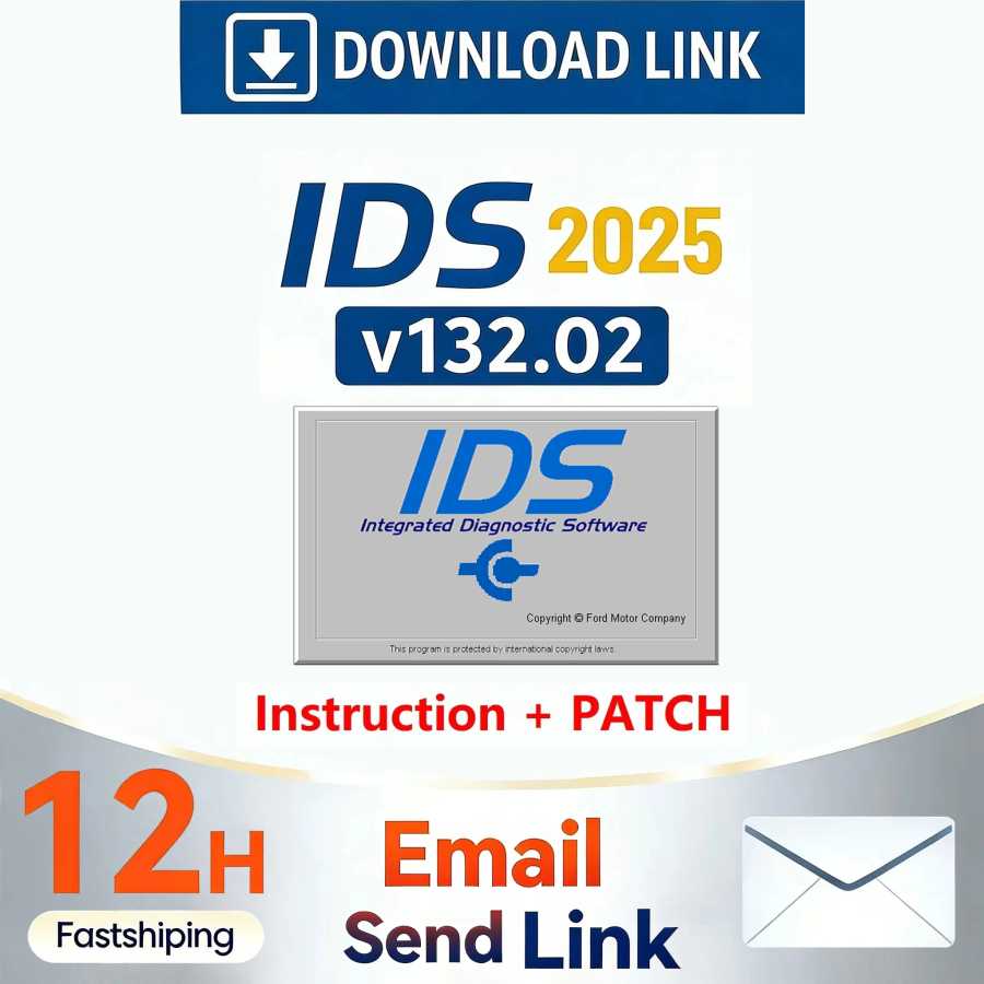 2026 НОВЫЙ IDS-V132 IDS 132 для диагностических инструментов для сканера OBD2 For-d VCMII с загрузкой программного обеспечения Autroniq A100, A200 Ford VCM III Инструмент для ремонта автомобилей