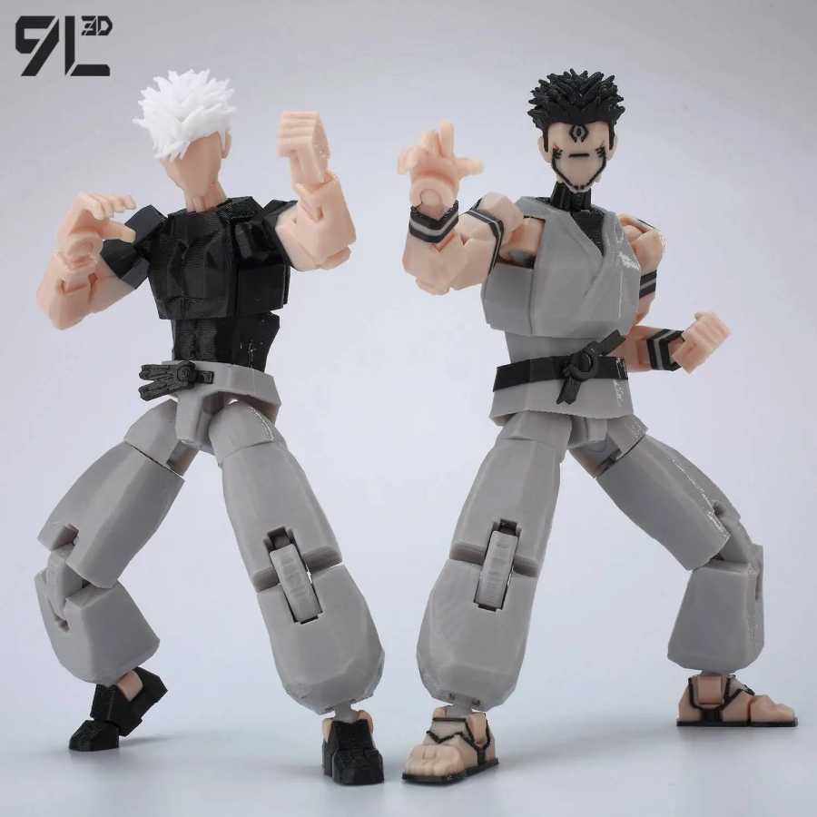 ​ 9L3D Lucky13 Gojo Sukuna Jujutsu Fushiguro Toji Gojo Satoru Фигурка Манекен13 T13 Многосуставные коллекционные игрушки Titan13 Игровые фигурки и трансформеры