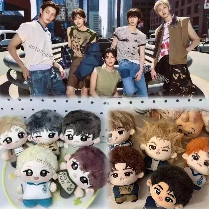 Плюшевая кукла Kawaii MARTIN 10 см, милая кукла JAMES JUHOON, SEONGHYEON KEONHO с большой головой и миниатюрным телом, мягкая игрушка для фанатов, подарок Мягкие игрушки