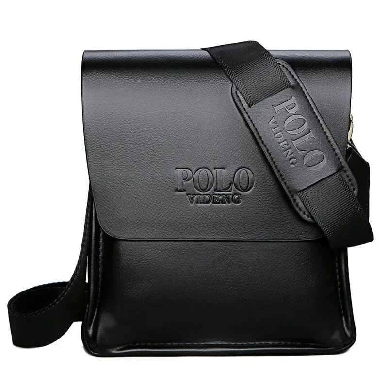 Мужская вертикальная сумка через плечо Polo: модная, для отдыха и бизнеса Мужские сумки