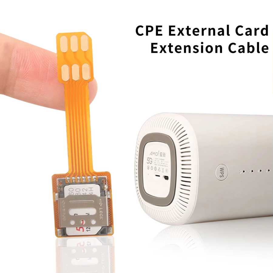Фотография №1 товара Кабель-удлинитель TPC 5 см FPC для внешней SIM-карты CPE, адаптер-слот