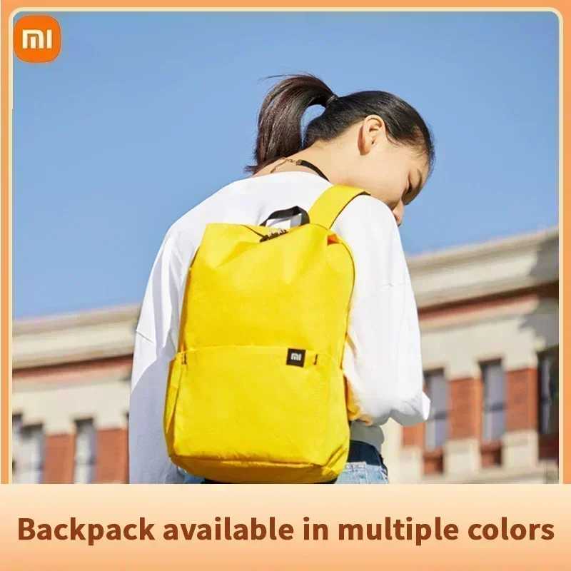 Фотография №2 товара Оригинальный красочный маленький рюкзак XIAOMI, сумка для ноутбука, мужская и