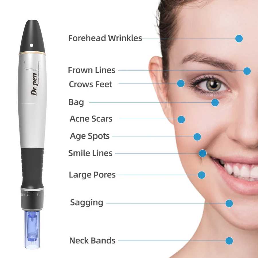 Фотография №4 товара Электрический дермапен Dr.pen A1 Derma pen, микроизолирующее беспроводное/проводное мезотерапевтическое устройство