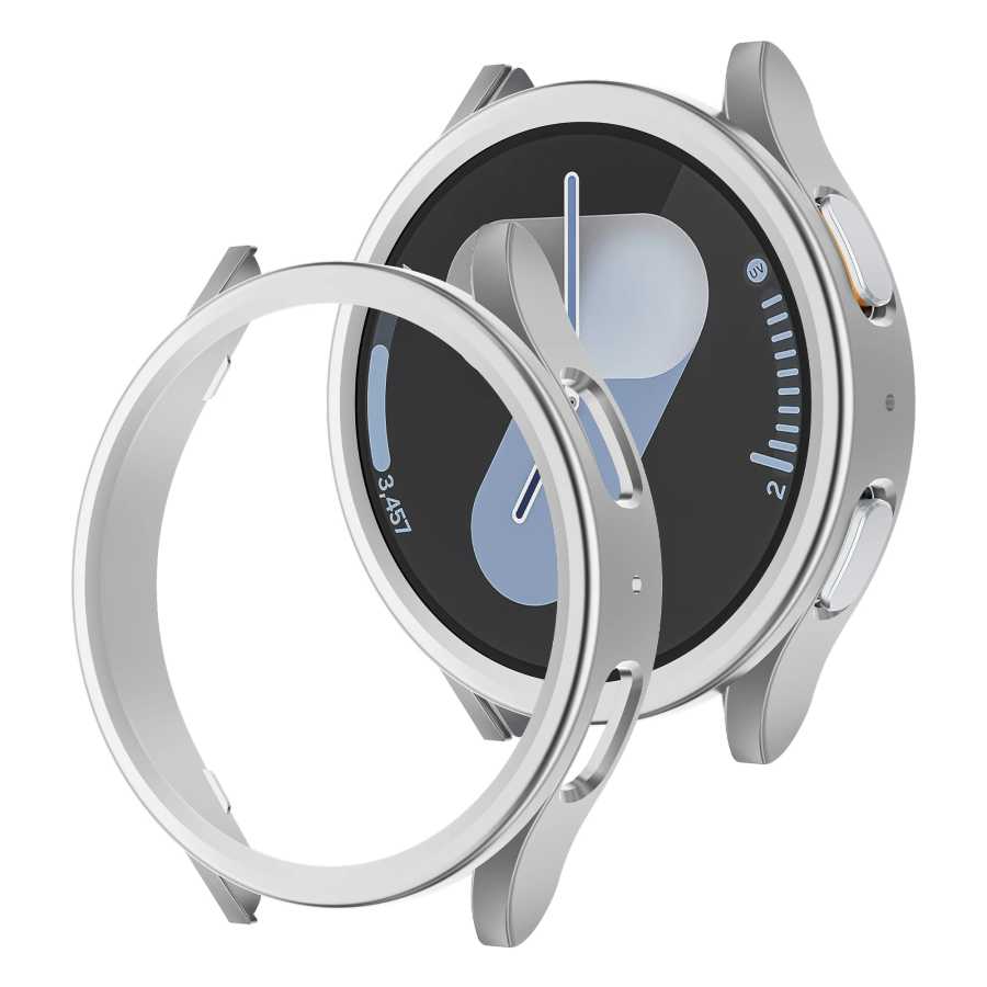 Чехол для Samsung Galaxy Watch 7, 40 мм, 44 мм, аксессуары, рамка для ПК, защитный жесткий бампер, чехол для Galaxy Watch 7, умные часы Аксессуары для часов