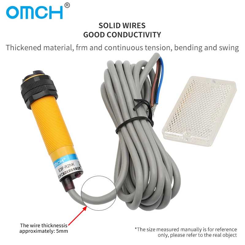 Фотография №3 товара OMCH E3F M18 10 см 30 см 2 м 5