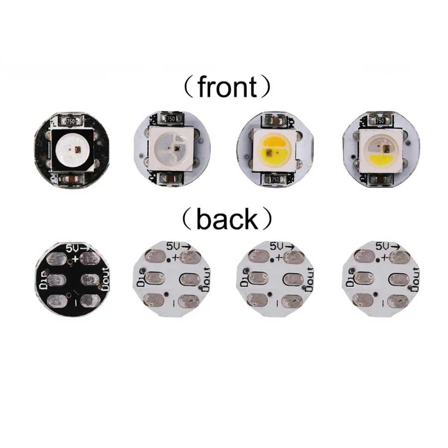Фотография №1 товара Миниатюрная светодиодная плата SK6812 1000 3535 RGB (8 мм х