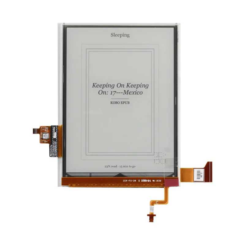 6-дюймовая сенсорная панель и ЖК-дисплей ED060KH6 для PocketBook Touch HD 3 632 Pb632, экран для Pocketbook 632 Aqua с подсветкой Аксессуары и запчасти для планшетов