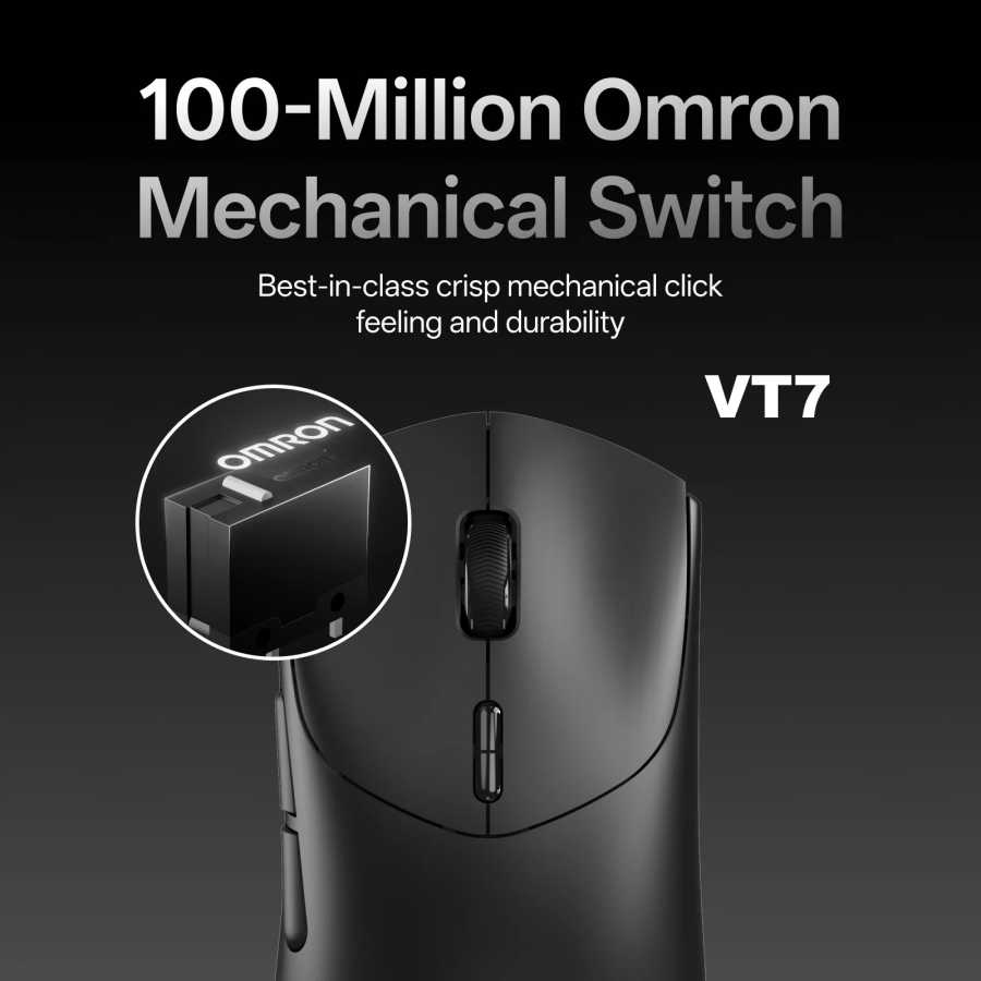 Фотография №2 товара Беспроводная игровая мышь Rapoo VT7 MAX/VT7, настоящая беспроводная скорость опрокидывания