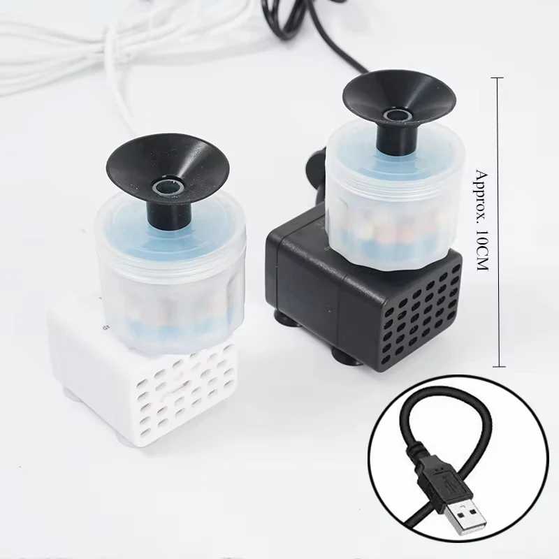 Кормушка для домашних животных USB DC 5 В, водяной насос, фильтр, диспенсер для воды для собак и кошек, бесшумный погружной насос, мини-фильтрационное устройство, поилка Товары для питомцев