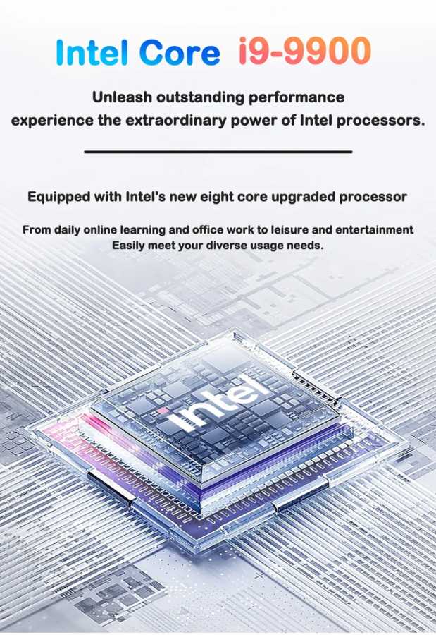 Фотография №3 товара 15,6-дюймовый ноутбук с Full HD экраном, процессором Core i9-9880H, высокой