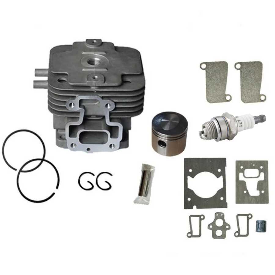Комплект поршня цилиндра 44 мм для Kawasaki TJ53 TJ53E 11005-0650 11005-2166 Садовые инструменты