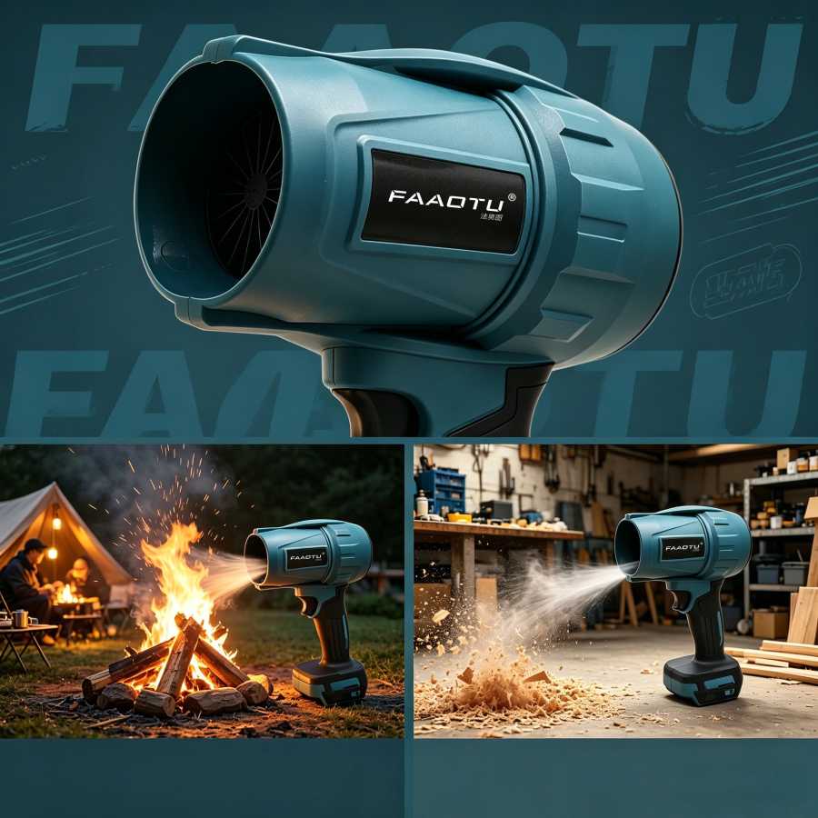 Фотография №5 товара Беспроводная воздуходувка FAAOTU - соответствует стандарту MT, легкая и с