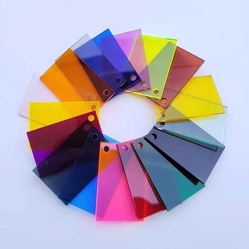 Фотография №5 товара 1 шт., полупрозрачный акриловый лист, красочная доска из плексигласа из