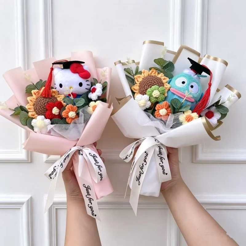 Фотография №1 товара Мультяшная аниме-серия Hellokitty Kuromi, плюшевые игрушки, креативный выпускной букет, детский