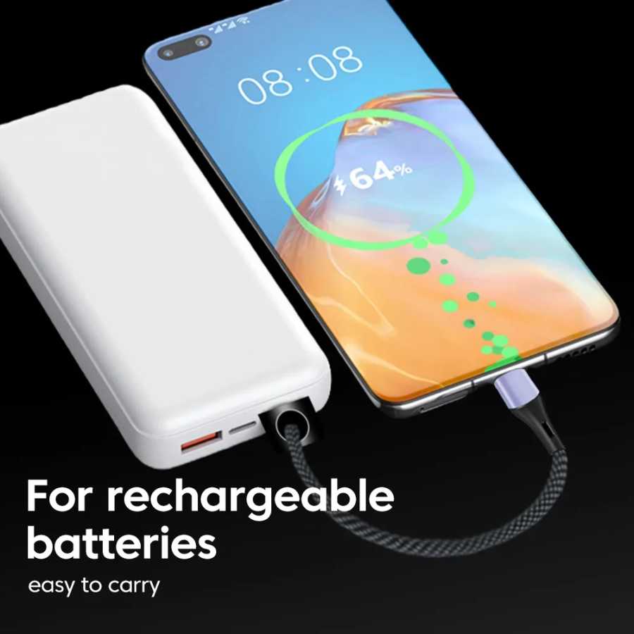 Фотография №5 товара Короткий локоть USB C-кабель 15 см, 30 см, 66 Вт,