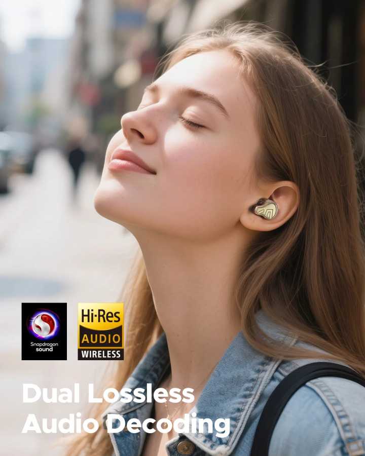 Фотография №4 товара Беспроводные Bluetooth-наушники SoundPEATS H3 с гибридными 3-драйверными излучателями, HiFi-звуком, адаптивным
