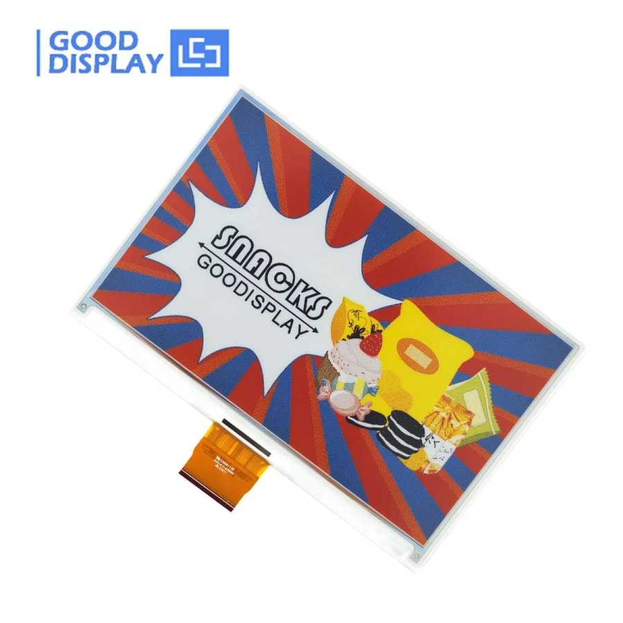 Фотография №2 товара GooDisplay 7,3-дюймовый цветной экран E-ink E6 с высокой насыщенностью, модуль