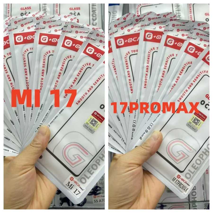 5 шт. G + OCA PRO переднее стекло объектива с OCA для Xiaomi 17 Mi17Promax Mi12Lite Mi12TPro Mi13TPro Mi14 Mi14TPro Mi15 Украшения для мобильных телефонов
