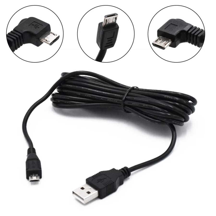 USB-кабель 3,5 метра для автомобильных видеорегистраторов, GPS-навигаторов, планшетов и мобильных устройств, прямой, левый, правый типы Автоэлектроника
