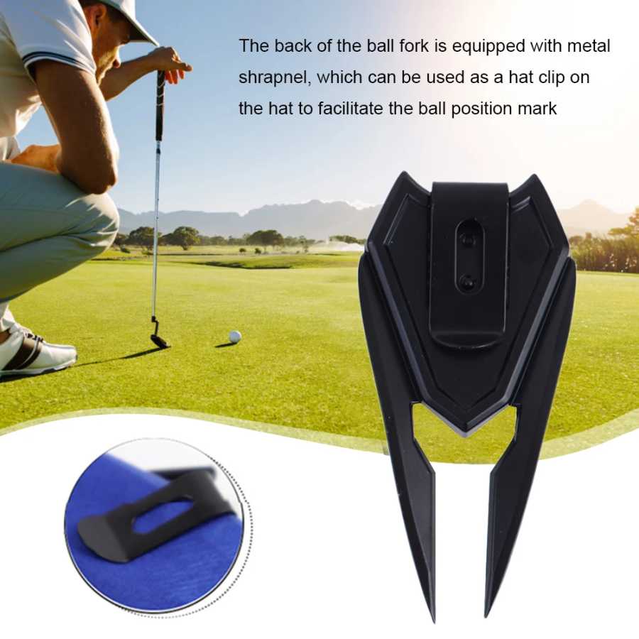 Фотография №5 товара Ремонтная платформа Golf Divot с магнитным трехлинейным маркером Aimingball, прекрасный