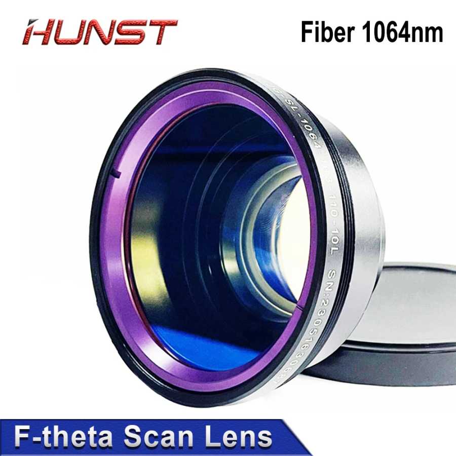 Фотография №1 товара Сканирующая линза HUNST F-theta 1064 нм, полевая линза 50-400 мм