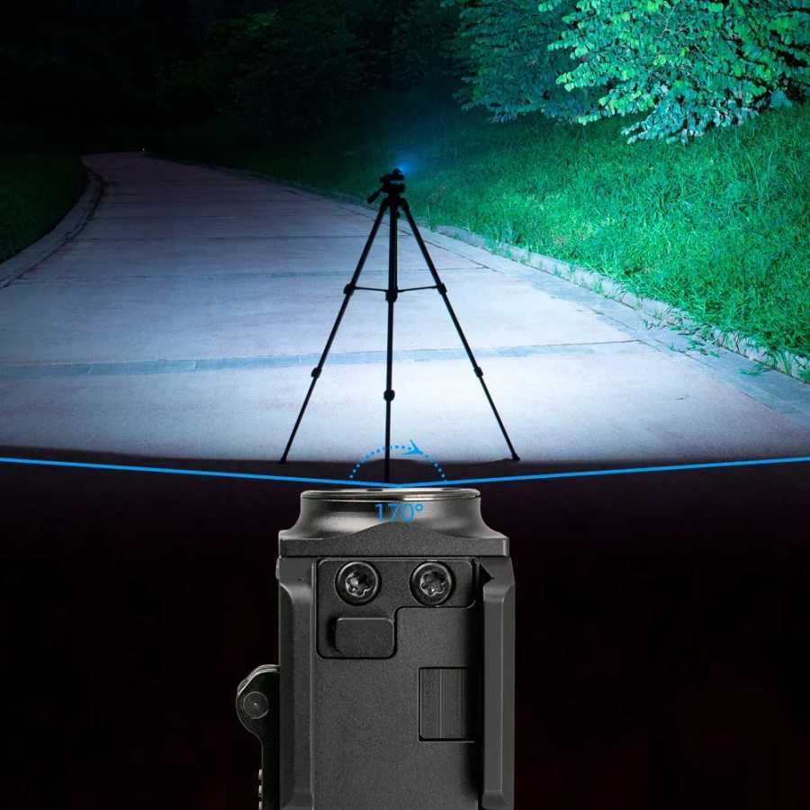 Фотография №2 товара Тактический светодиодный фонарик Trustfire GM23, 800LM, перезаряжаемый через USB, быстросъемные