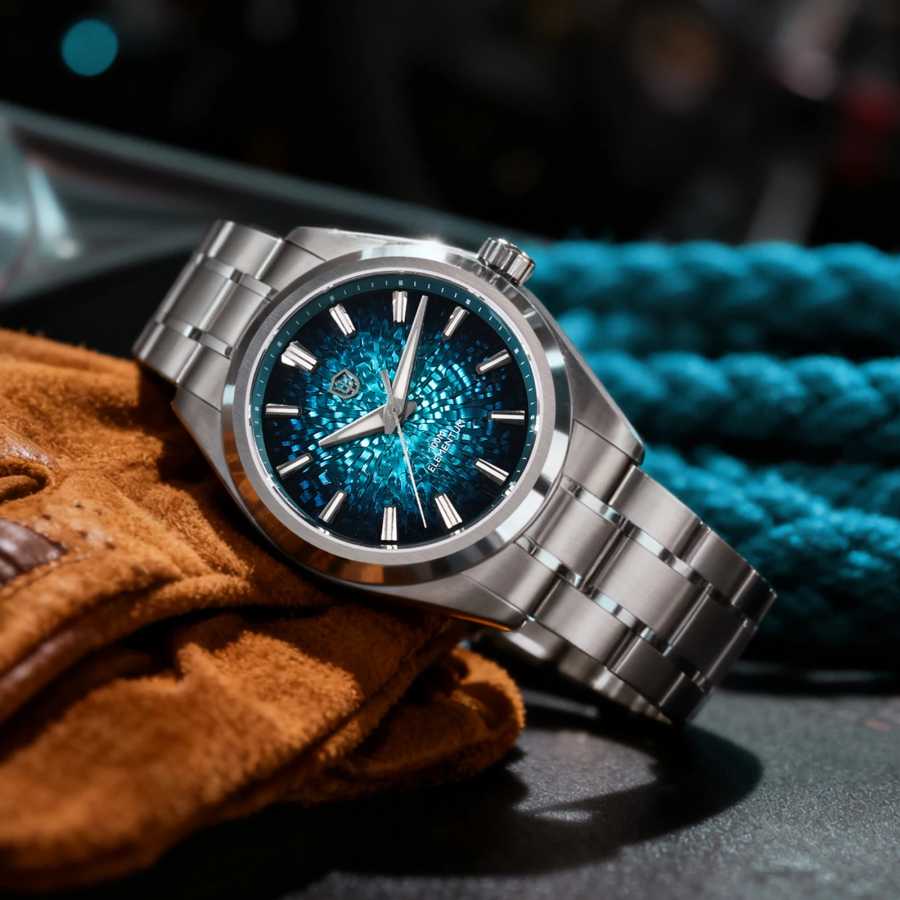 Фотография №5 товара Мужские наручные часы Watchdives WD0003C с кварцевым механизмом VH31, секундной