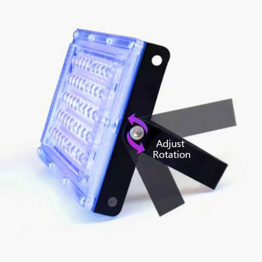 Фотография №4 товара LED ультрафиолетовый прожектор 50w 100w 395 нм ультрафиолетовый штепсель 240v