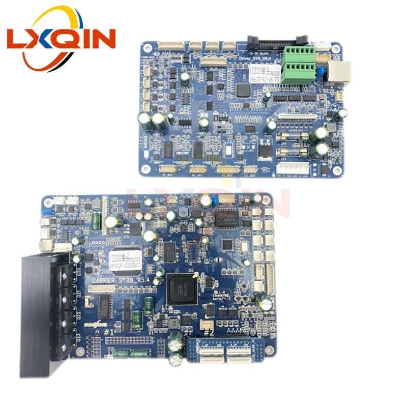 Фотография №2 товара Комплект платы LXQIN i3200 Senyang для i3200/i1600, одноголовочная материнская плата