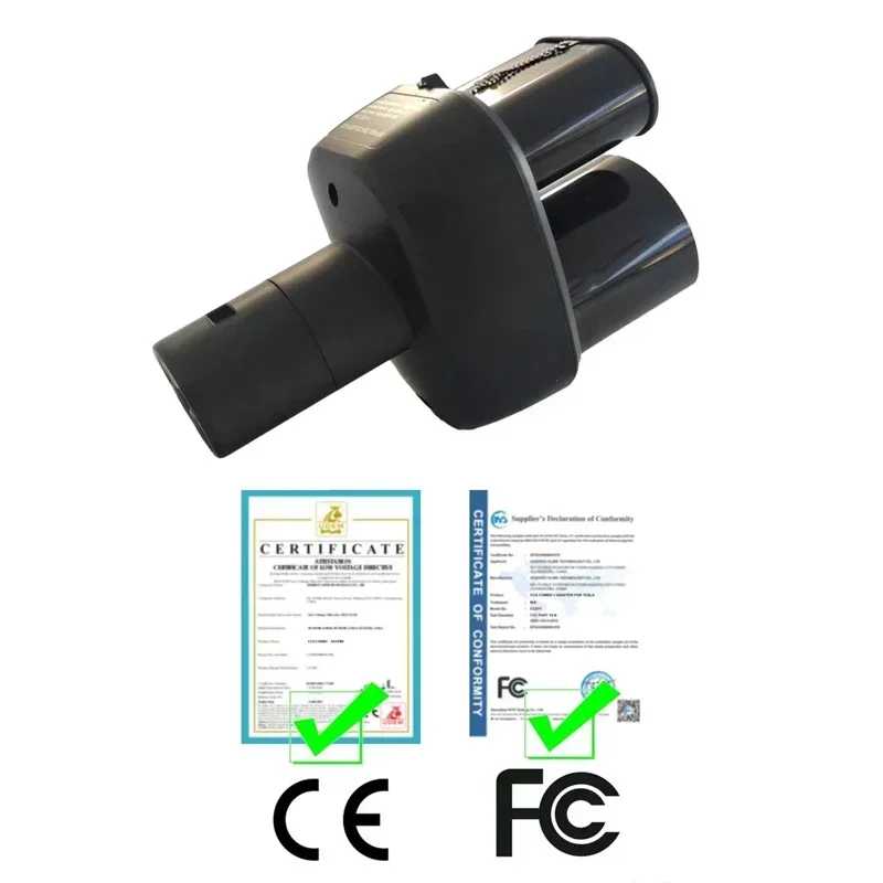 Фотография №4 товара Адаптер FITMPH CCS2+Type 2 для Tesla NACS, адаптер DC&AC 2-в-1,