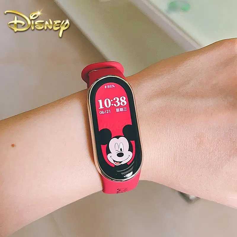 Умные часы Xiaomi Mi Band 8, браслет для часов, Юбилейный выпуск, Микки Маус Игровые фигурки и трансформеры