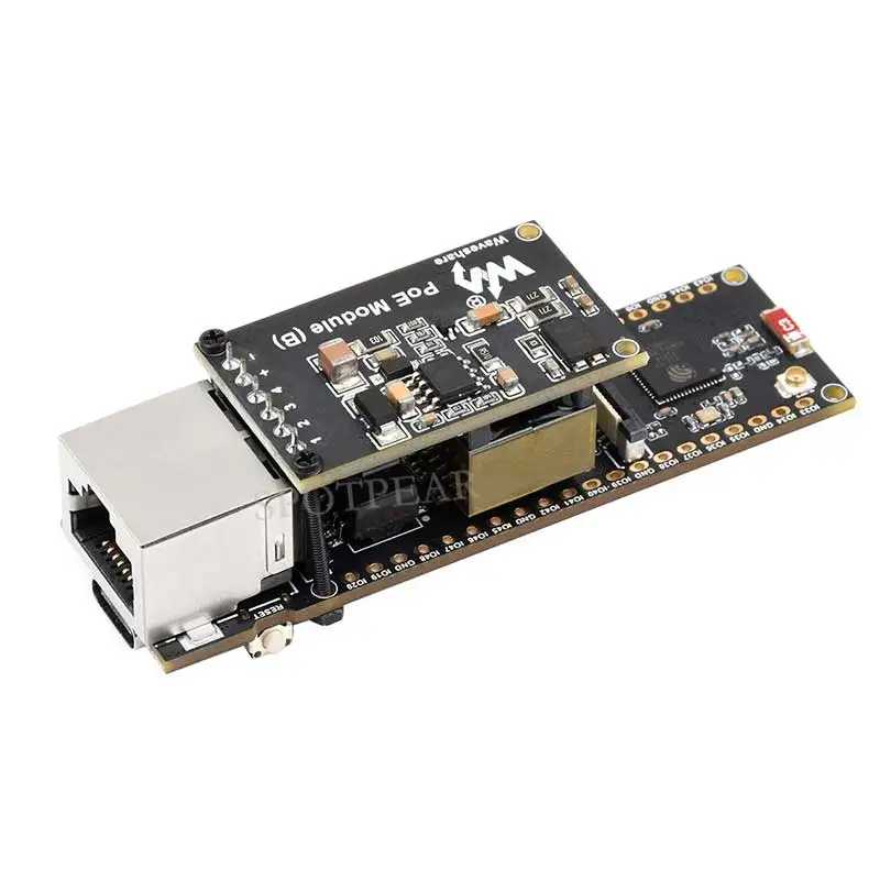 Фотография №2 товара ESP32-S3 Плата разработки камеры ETH PoE RJ45 / OV2640 Порт