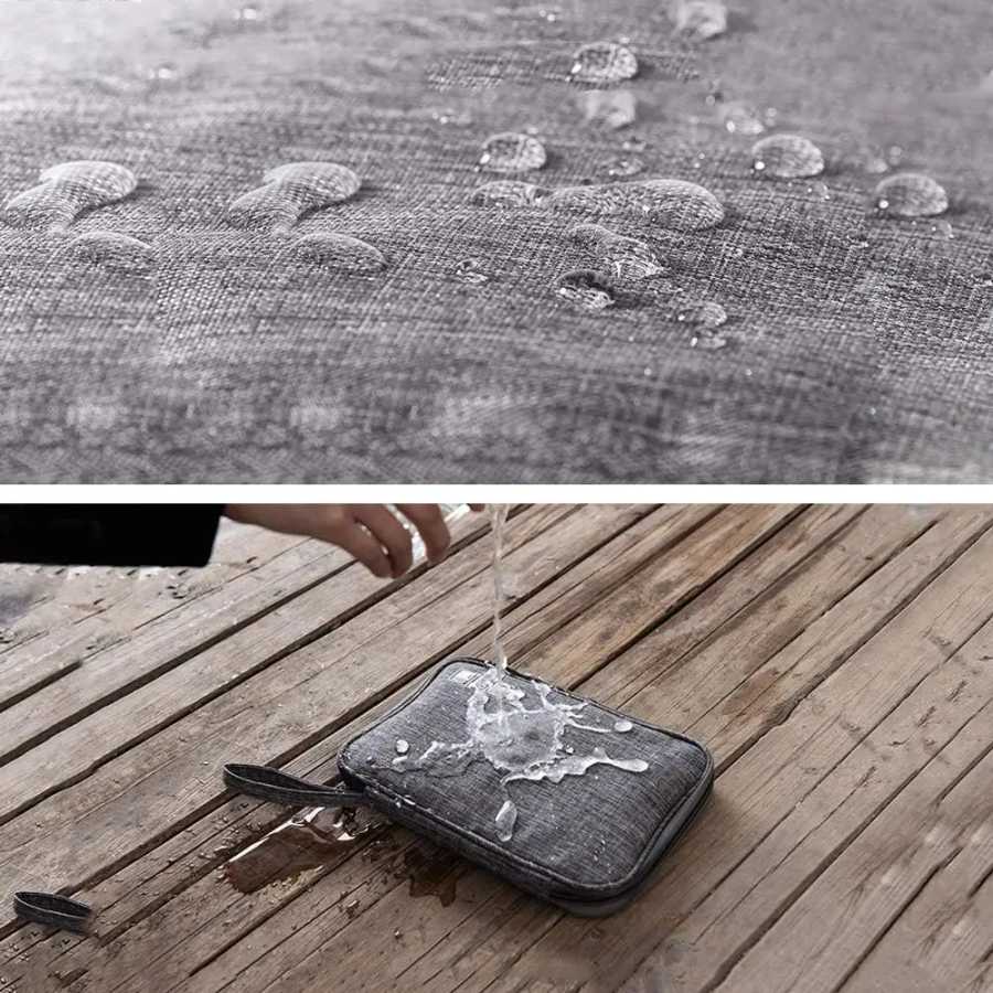 Фотография №4 товара Органайзер для электроники водонепроницаемая сумка для переноски, дорожная сумка, универсальный