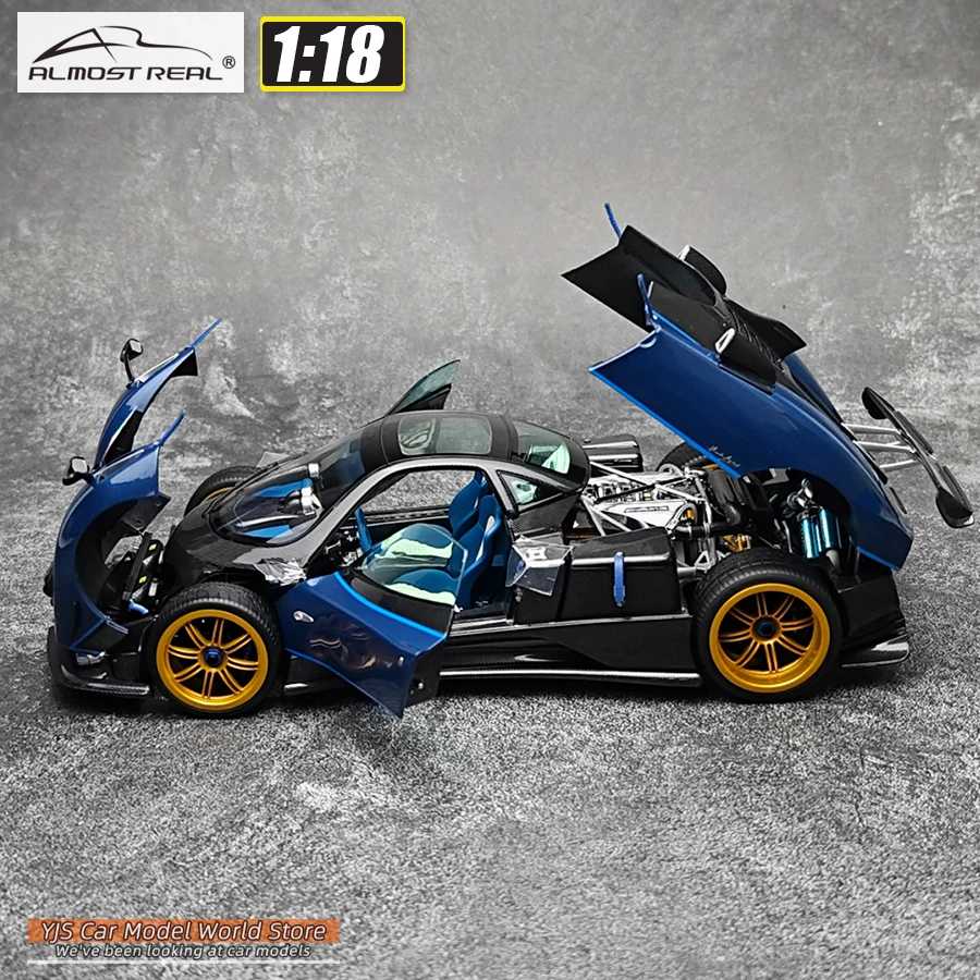 Фотография №1 товара Почти настоящая литая под давлением модель 1:18 Pagani Zonda Tricolore-2010