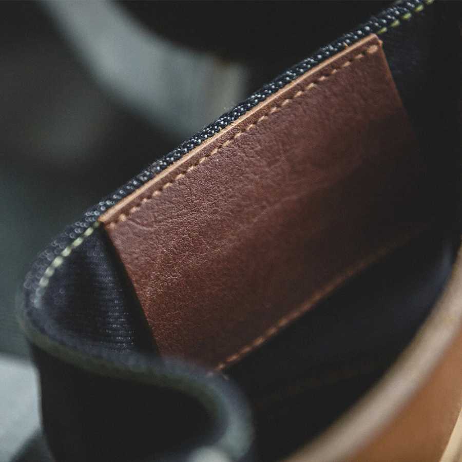 Фотография №4 товара Мужские джинсы Maden Retro 14,5 унций Selvedge Raw Denim с