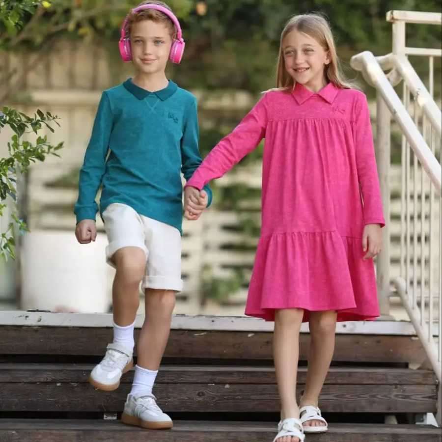 Фотография №3 товара Коллекция SS Rose Blue 2026 года от Mali: хлопковые платья