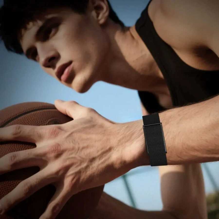 Фотография №5 товара Нейлоновый ремешок-петля + адаптер-рамка для Amazfit Helios, регулируемый эластичный спортивный