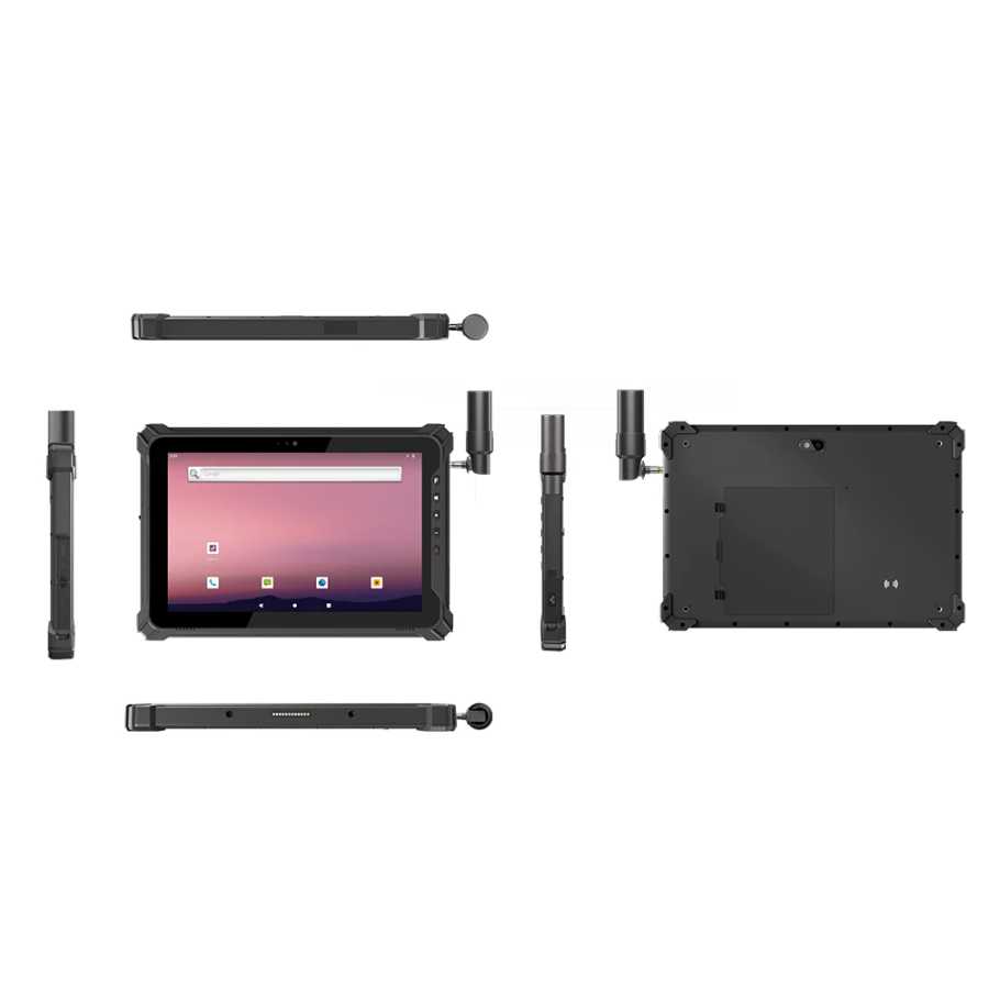 Прочный планшет RTK, 10,1 дюйма, 700 нит, 0,8 см, высокоточный GPS, Android 14 GMS, 4G LTE/WiFi 6, IP65/MIL-STD-810H, аккумулятор 10000 мАч Серверы и промышленный компьютер