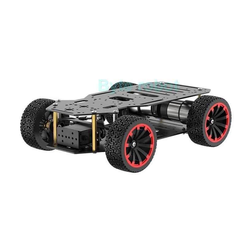 Фотография №3 товара 5 кг нагрузки 4WD робот-автомобиль металлическое шасси Ackerman RC с