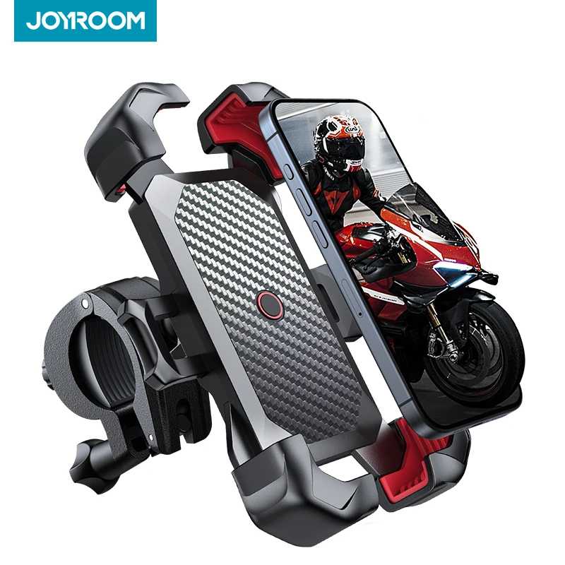 Держатель для телефона Joyroom на велосипеде 360&deg; &deg; Универсальный держатель для велосипедного телефона View для подставки для мобильного телефона 4,7-7 дюймов, противоударный кронштейн, GPS-зажим Держатели и подставки
