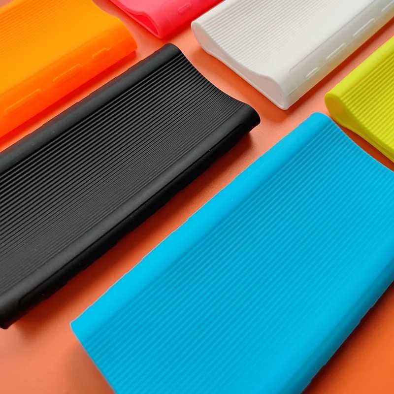 Фотография №2 товара Чехол для Powerbank, силиконовый защитный чехол для Xiaomi Power Bank