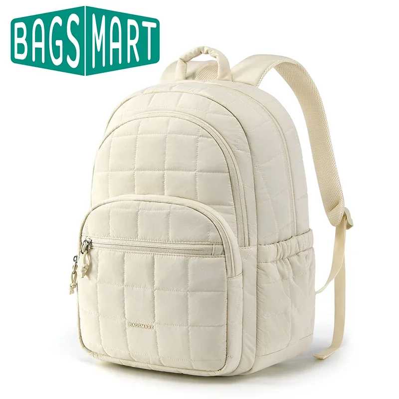 BAGSMART Женская рюкзак для школы для девочек, водонепроницаемый, большой, рюкзак для колледжа, рюкзак для путешествий, женский ноутбук, книжная сумка Рюкзак