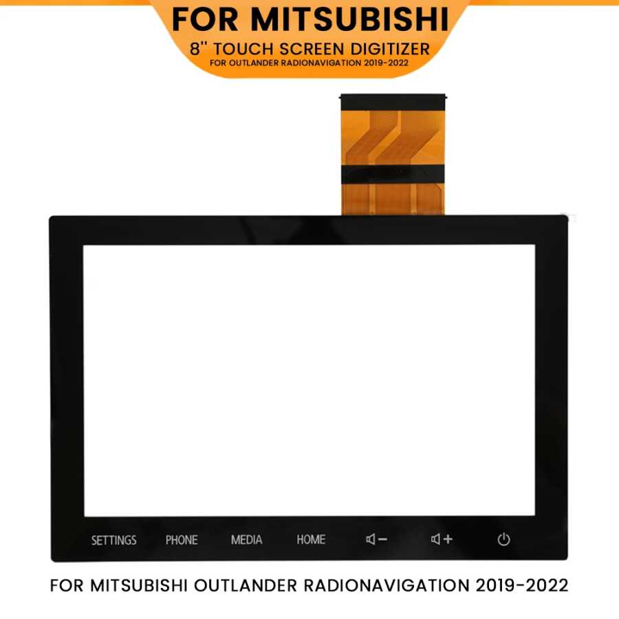 8-дюймовый сенсорный экран для Mitsubishi Pajero Outlander Sport 2019-2022 8740A098 8740A103, автомобильный CD, аудио, радионавигация Автоэлектроника