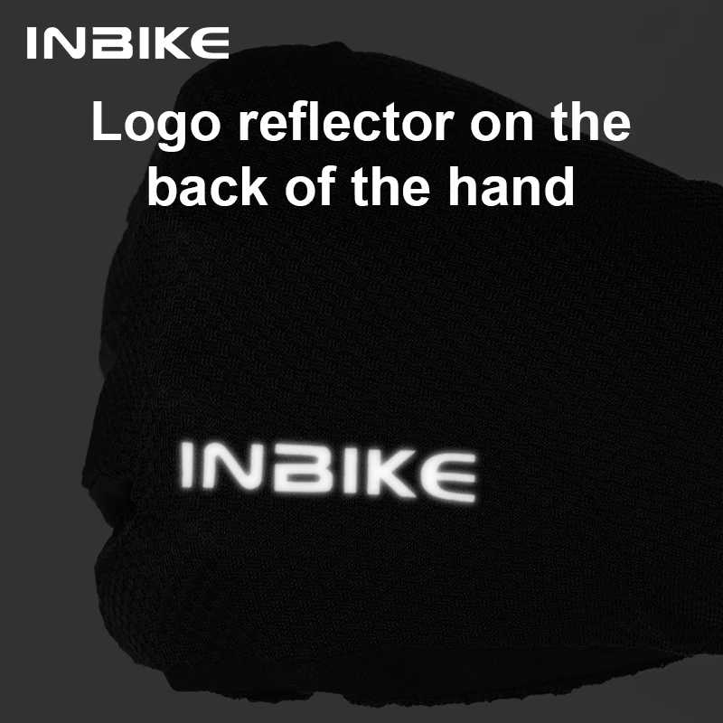 Фотография №4 товара INBIKE велосипедные перчатки с половиной пальца, летние мужские и женские