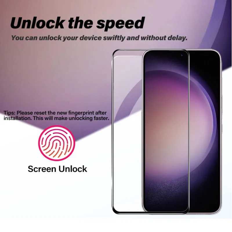 Фотография №1 товара For Samsung S24 Glass, S26 S25 S24 Ultra Screen Protector
