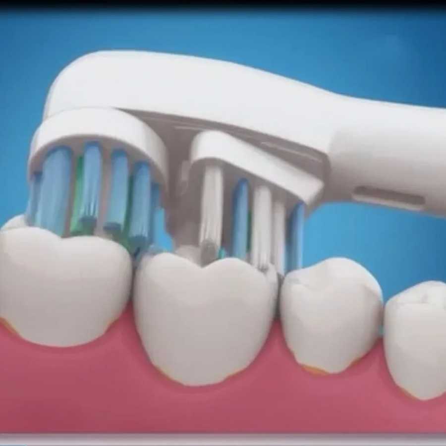 Сменные насадки для электрической зубной щетки Oral-B с двойной очисткой, 4 шт./упак., для Oral B Pro, 1000,8000,9000, для взрослых, детей, жизненных сил и мер Техника для красоты