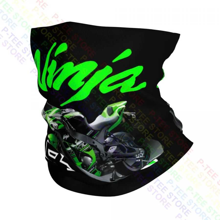 Wsbk Ninja Zx-10R & Zx-10Rr Шея Гетры Бандана Шарф Маска Для Лица Мягкая Анти-УФ Спорт На Открытом Воздухе Маска (новая)